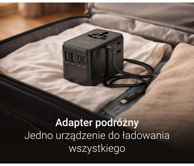 SILVER MONKEY Adapter podróżny Smart Travel 70W PD SMA343 - 1417255 - zdjęcie 3